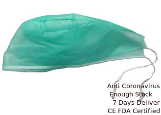 China Cubierta anti de la cabeza del sitio limpio del virus, casquillo Bouffant disponible altamente protector proveedor