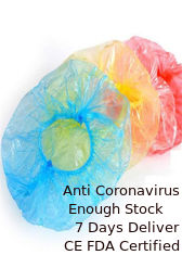 China CE protector resistente FDA del color del polvo principal quirúrgico de encargo de la cubierta certificado proveedor
