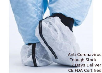 China Las cubiertas del zapato quirúrgico del grado médico, bota impermeable disponible cubren seguridad proveedor