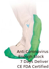 China El zapato impermeable disponible de la prueba del polvo cubre la suciedad anti de la resistencia flúida excelente proveedor