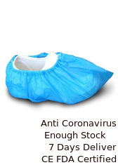China La bota disponible de la correa del tobillo cubre prenda impermeable anti respetuosa del medio ambiente del polvo proveedor