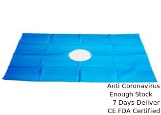 China El paño reutilizable impermeable quirúrgico cubre bacterias antis con el agujero de la abertura proveedor