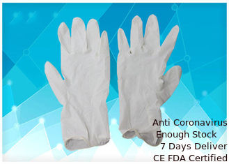 China Guantes polivinílicos disponibles del aceite anti, resistencia de goma médica del corrosivo de los guantes proveedor