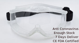 China Gafas de seguridad médicas modificadas para requisitos particulares del logotipo, vidrios protectores quirúrgicos cómodos proveedor