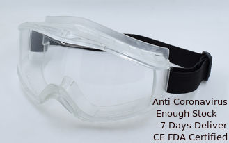 China Vidrios protectores quirúrgicos claros, el llevar cómodo de las gafas de seguridad de la cirugía proveedor