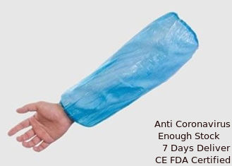 China La manga disponible del desgaste fácil cubre higiene amistosa de la piel material del HDPE proveedor