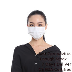China Mascarilla disponible de 3 capas del polvo anti, mascarilla disponible no tejida proveedor