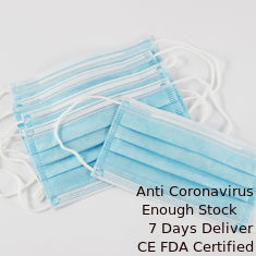 China Mascarilla no tejida disponible azul tres capas de la máscara verde de los adultos proveedor