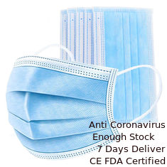China No reutilizable respetuoso del medio ambiente disponible de la mascarilla del virus anti con el gancho elástico proveedor