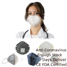 China Máscara de respiración industrial a prueba de polvo plegable protectora personal de la máscara Ffp2 con la válvula proveedor