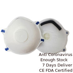 China Respirador no tejido personal del diseño de la taza de la máscara de polvo del uso con OEM Acccepted de la válvula proveedor