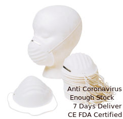 China Máscara anti respiratoria blanca cómoda de la taza del polvo FFP2 de la máscara protectora KN95 proveedor