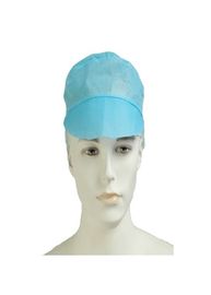Sombrero disponible suave del cocinero, casquillos médicos disponibles PP no tejidos materiales proveedor