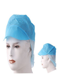 Sombrero disponible suave del cocinero, casquillos médicos disponibles PP no tejidos materiales proveedor