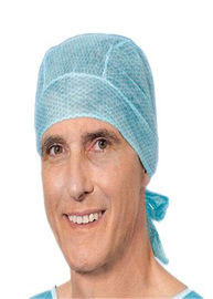 Cubierta principal quirúrgica de la absorción del sudor, polipropileno disponible de las redes de pelo proveedor