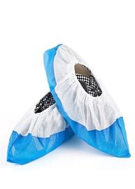 El zapato plástico azul del virus anti cubre atención sanitaria económica material del CPE de los PP proveedor
