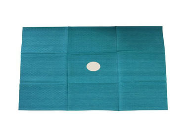 Quirúrgico disponible de la laparotomía cubre el material azul del papel del color de 75x80 cm proveedor