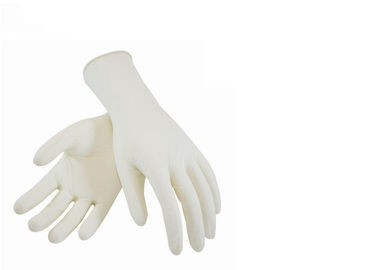 Prenda impermeable quirúrgica 100% del material del látex de los guantes de la mano del examen médico proveedor