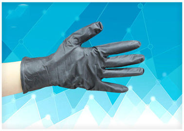 Los guantes plásticos de Isposable de la resbalón anti curvaron el finger que la esterilidad superficial texturizada mantiene proveedor