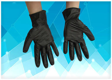 Los guantes plásticos de Isposable de la resbalón anti curvaron el finger que la esterilidad superficial texturizada mantiene proveedor