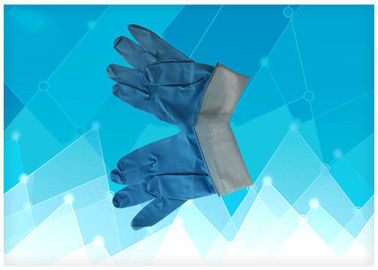 guantes de goma estéril del grueso de 0.15m m, artículo a prueba de polvo de los guantes disponibles del PE proveedor