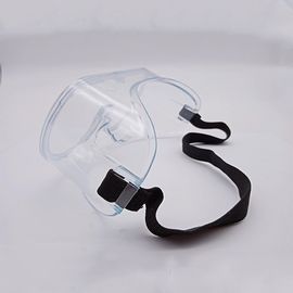 Color blanco del marco de las gafas del aislamiento de la lente de encargo protectora médica de la PC proveedor