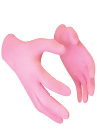 Guantes disponibles curvados de la mano, guantes polivinílicos disponibles con la superficie texturizada proveedor