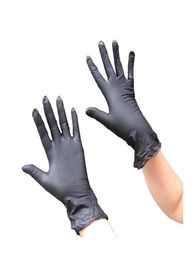 Bacterias antis de los guantes disponibles de la mano del control de la infección con el borde rodado proveedor