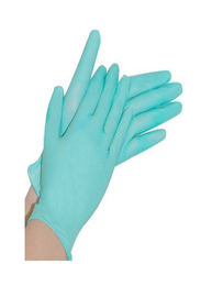 Guantes quirúrgicos superficiales lisos de la mano, caja fuerte de goma disponible de la comida de los guantes proveedor