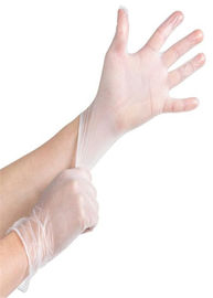 El polvo disponible de los guantes de la mano del vinilo claro libera con la certificación del CE FDA ISO proveedor