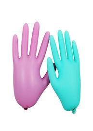 La sensación de goma quirúrgica texturizada del caucho natural de los guantes de las puntas de los dedos aumentó el apretón proveedor