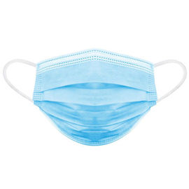 Máscara disponible perfecta de la boca del polvo anti-bacteriano no tejido de la mascarilla de 3 capas proveedor