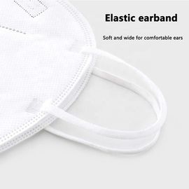 Mascarilla plegable anti KN95 de la contaminación 3D, máscara de la seguridad del filtro de aire 4-Layer proveedor