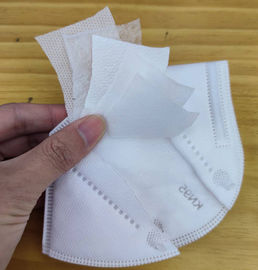 Color blanco plegable de la máscara del respirador FFP2 para la fabricación electrónica proveedor
