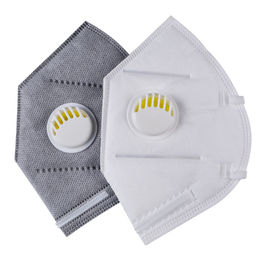 Color blanco plegable de la máscara del respirador FFP2 para la fabricación electrónica proveedor