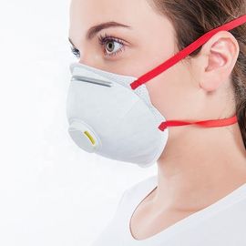 Bacterias antis no tejidas cómodas de la mascarilla de la máscara de la taza FFP2 de la prueba del polvo proveedor
