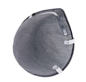 Uso industrial de la máscara disponible FFP2, máscara de partículas gris del respirador proveedor